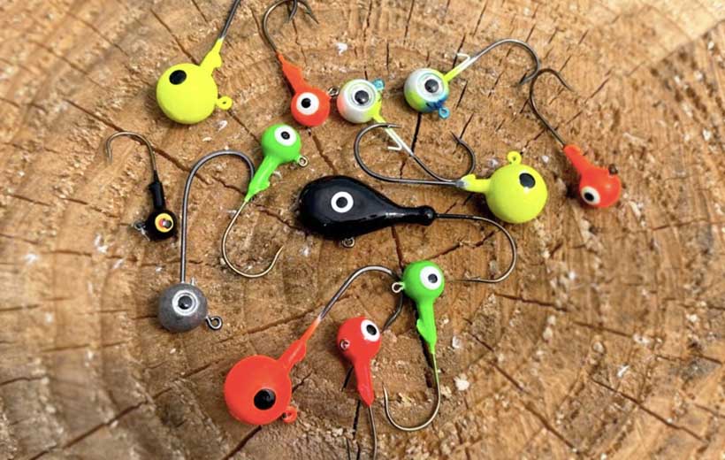 fishing gear and tackle - jig heads